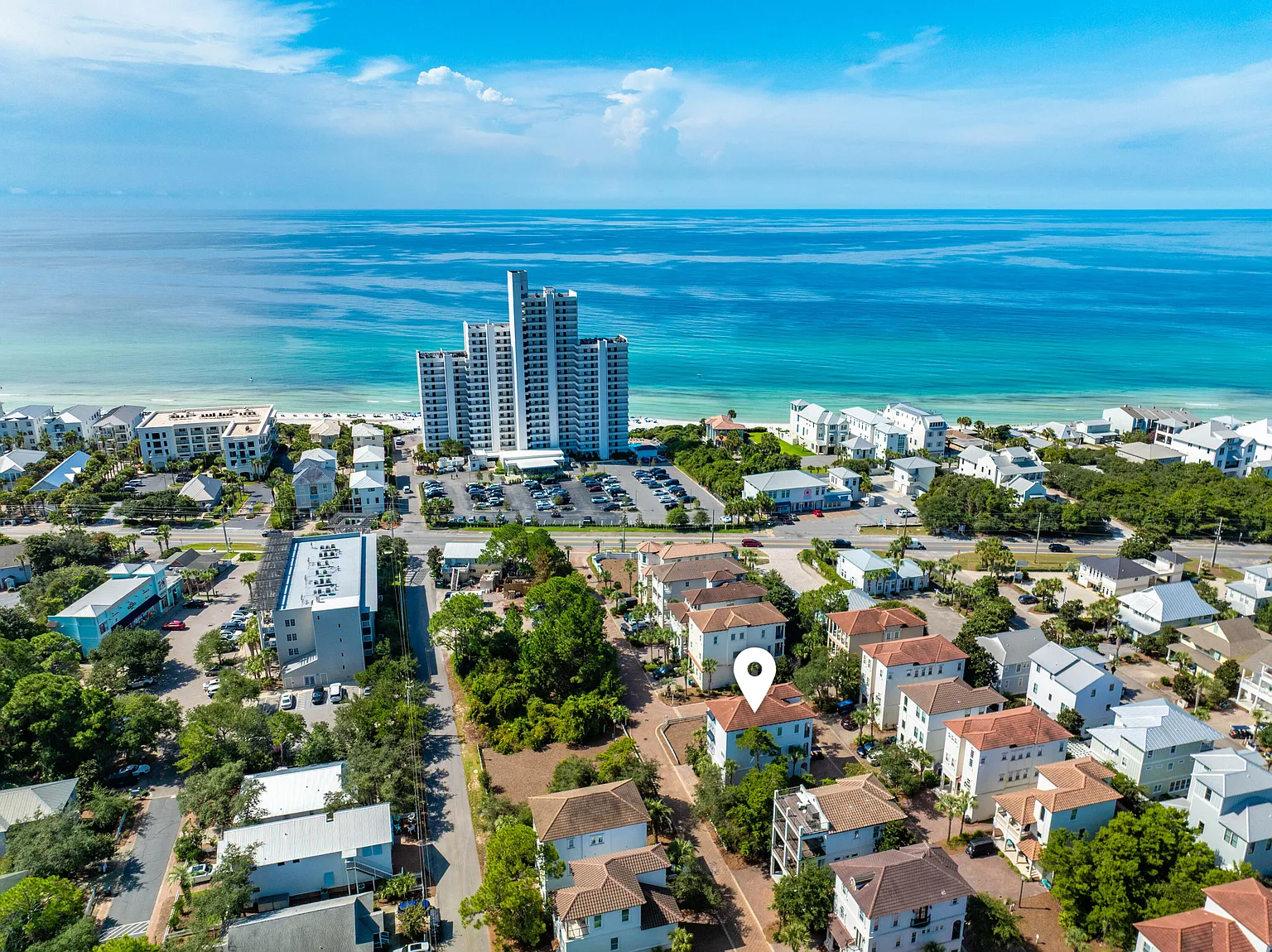 Aerial Gulf Coast view